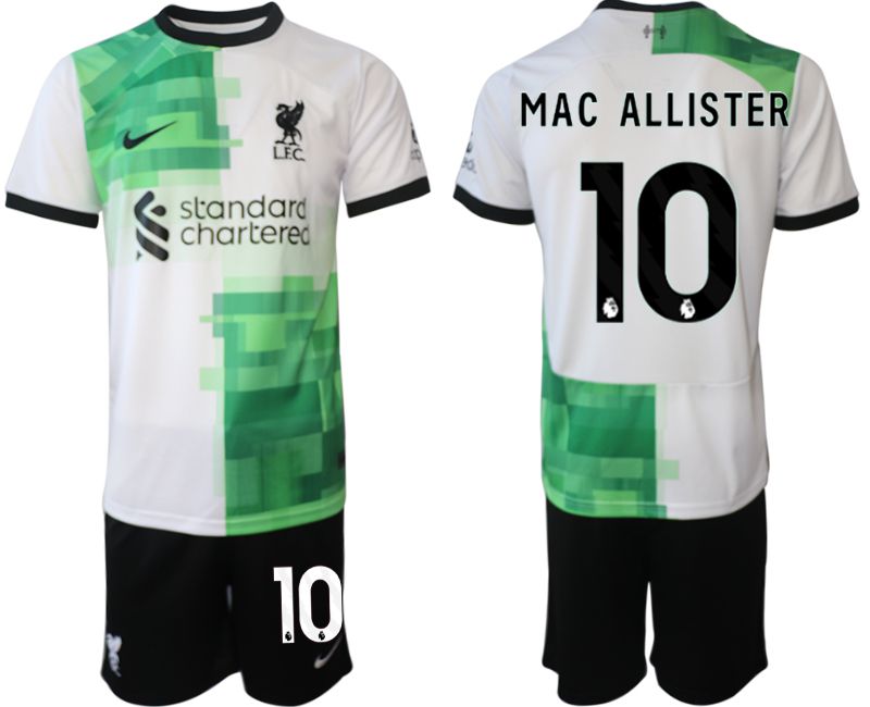 Men 2023-2024 Club Liverpool away white #10 Soccer Jersey